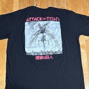 Attack on Titan Black Graphic T-Shirt